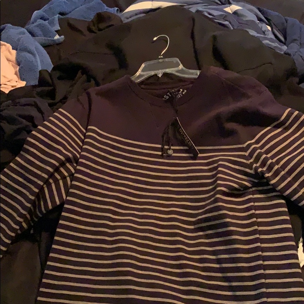 DSTREZZED by the luxury vintage co sweater 2xl